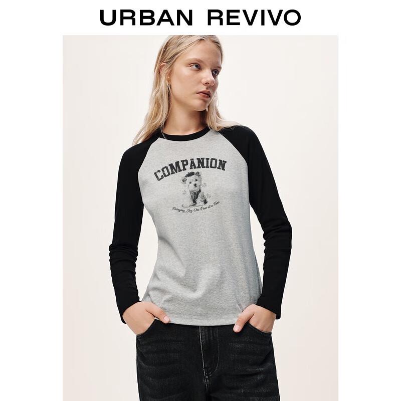 UR Women s Colorblock Raglan Long Sleeve T-shirt S