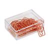 Decorative Metal Clips 10PCS Rose Gold Paper Clips, Cartoon Shape Stationery Gifts for Office Workers Bookmarks, Creative Documents Organizers