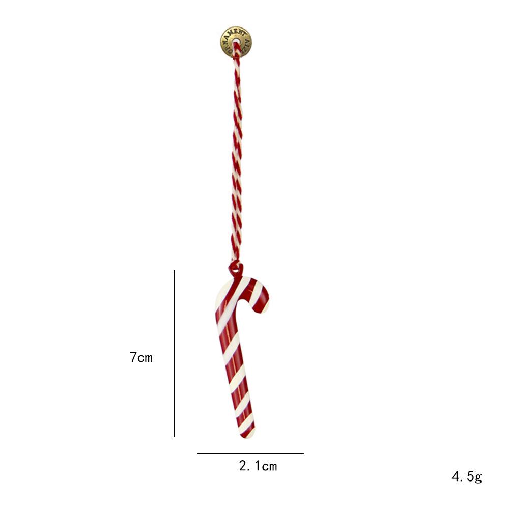 Mehrfarbige nordische Weihnachts-Hängedekoration Eisenkunst DIY Hängende Anhänger Basteln Cartoon-Soldaten Engel Tropfenornamente Foto-Requisite