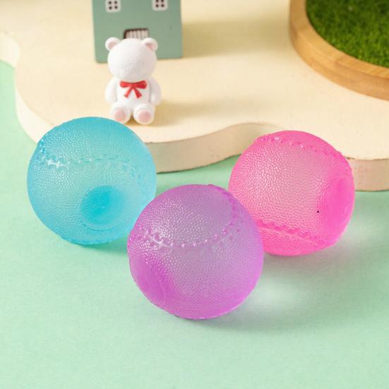Sports Ball Squeeze Toy Stress Relief Mini Basketball Baseball Rugby Football Tennis Fidget Toy Decompression Stress Ball Party Favors