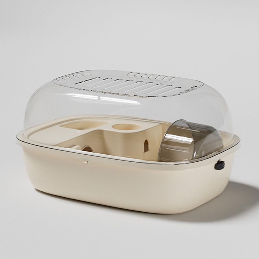 Large Space Hamster Villa Plastic Pet Habitat House Convenient Hamster Cage Chinchilla