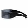 Partybrille Visier Wrap Shield Großer Spiegel Sonnenbrille Persönlichkeit Modebrille Reiten Winddichte Brille