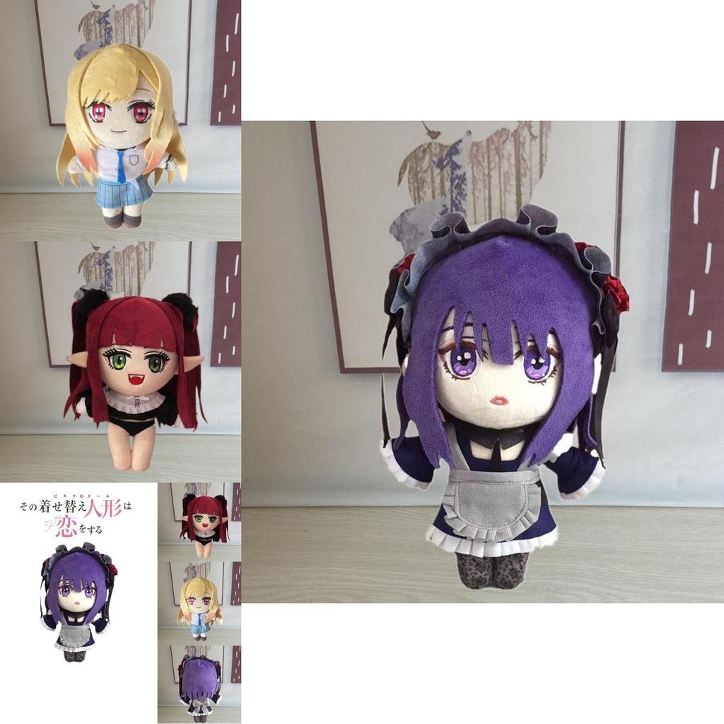 Cute My Dress-up Darling Marin Devil Maid Plush Doll For Cosplay And Decoration