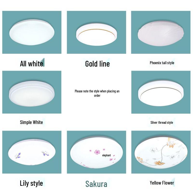 Smart LED Ceiling Light with Radar Motion & Sound Sensor