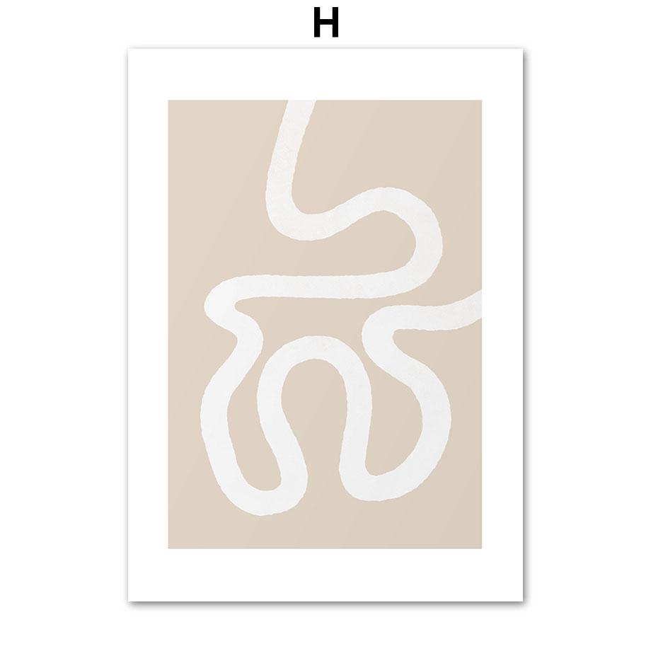 

Матисс Фигуры Картина Листья Линии Бежевый Абстрактный Плакат Скандинавское Искусство Настенная Печать Винтажные Картины На Холсте Для Декора Гостиной 21x30cm No Framed