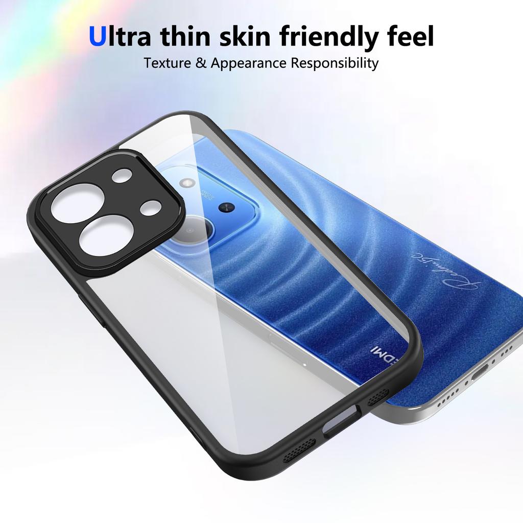 For Xiaomi Redmi 15C 5G Case Redmi 15C 4G Phone Case Redmi 15C 5G Cover Air Cushion Silicon Bumper Clear Matte Back Cover Hard