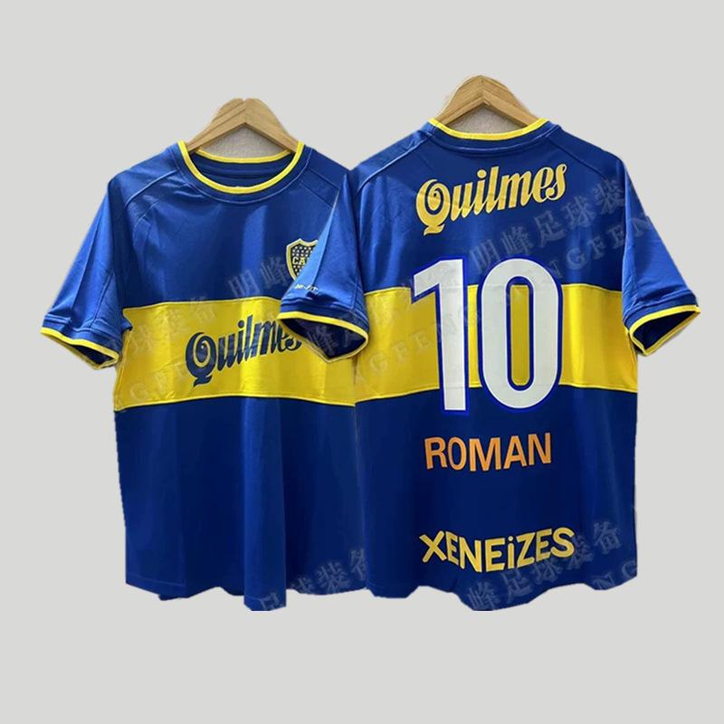Vintage jerseys, football jerseys, Maldini AC Luo, Banya, Portugal, Lampadro, Brazil, France, national team S