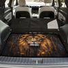 1Pcs Oil Painting Lion Head Car Trunk Mat with Anti Slip Cargo Liner Waterproof Rear Storage Protector Floor Mat for SUV Sedan V