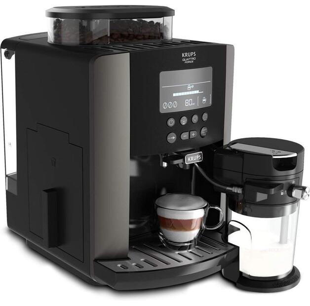 Кофемашина Krups EA 819E Arabica Latte Quattro Force