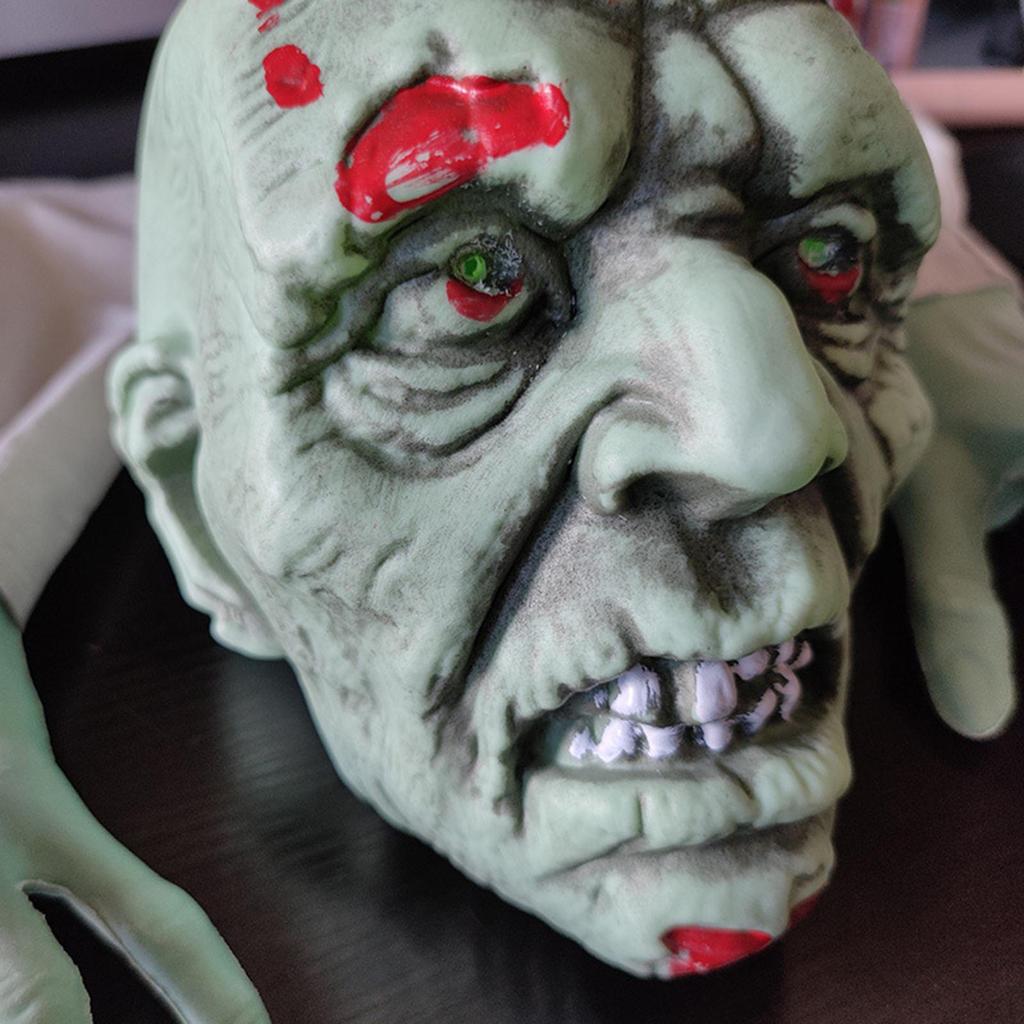 3pcs/Set Scary Garden Zombie Decoration Horrible Lawn Severed Ornament Fearful Appearance Yard