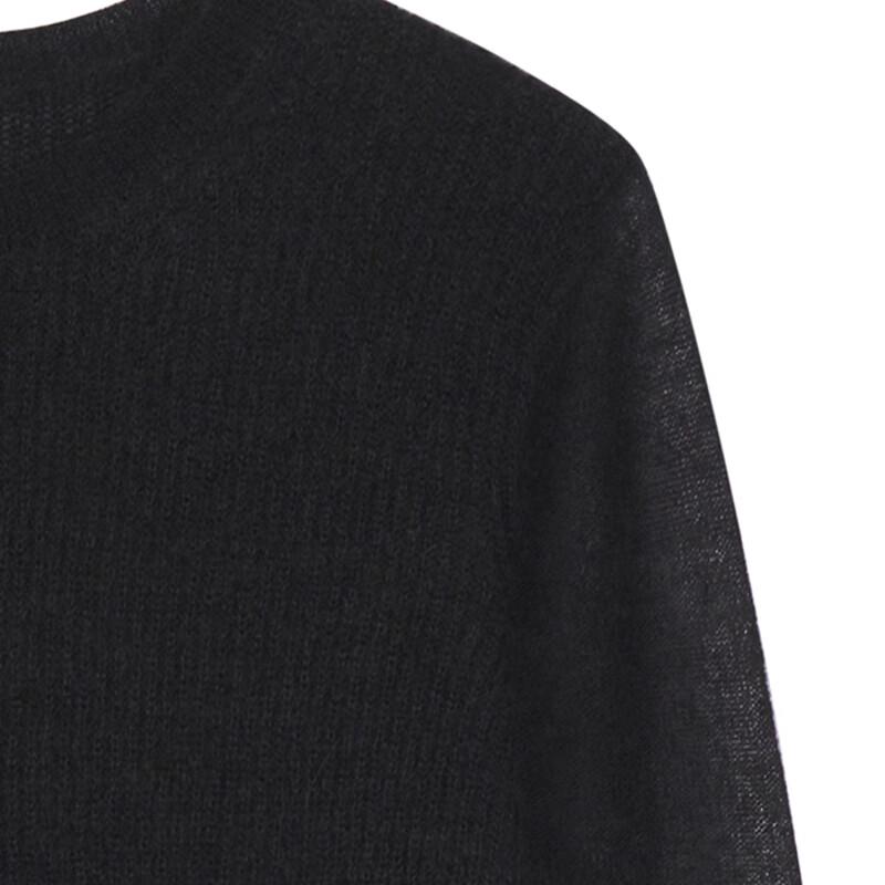 LESS 2024 Winter Casual Round Neck Long Sleeve Sweater