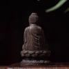 Agarwood Carving Lotus Seated Statue Figure of The Buddha Desktop Ornament Home Worship Craft Gifts Decoration Ornament