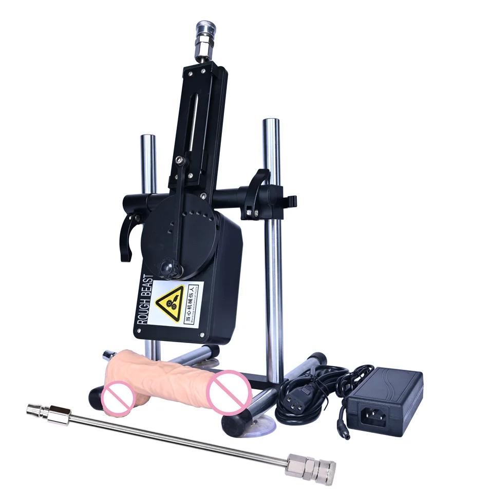 Sex Machine ROUGH BEAST Remote Control Quiet 360 Agree Adjustable Masturbation Machine for Women Men