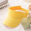 New Japanese & Korean Style Sun Hat Empty Top Duckbill Ball Cap  Outdoor Sports Marathon Hat