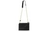 Converse Polyester Shoulder Bag, Crossbody Bag Regular Unisex Black & Yellow 10019911-001
