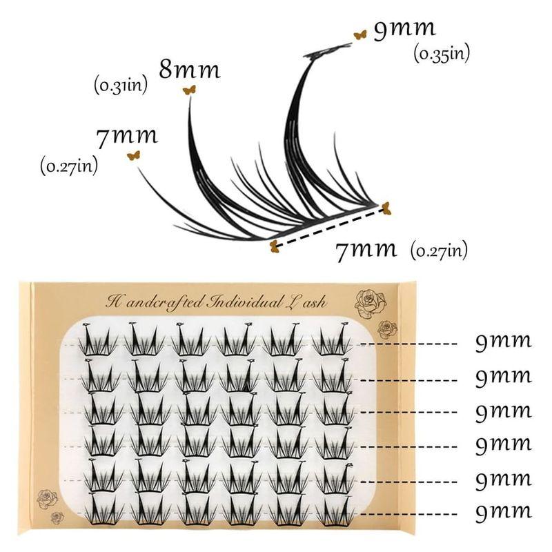 Lashie - Spikes Multipack Falsche Wimpern Cluster