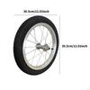 12'' Bicycle Trailer Wheel Spoke Wheels Portable Great Traction Sturdy Sports Biking Practical Heavy