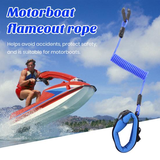 Boat Stop Switch Simple Installation Universal Outboard Motor Engine Cut Off Stop Tether