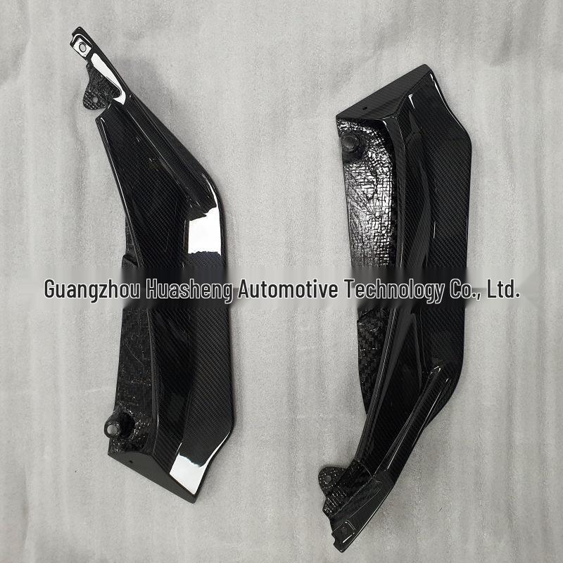BMW G80/G82 M3/M4 Carbon Fiber V-Style Front Lip, Three-Piece Design