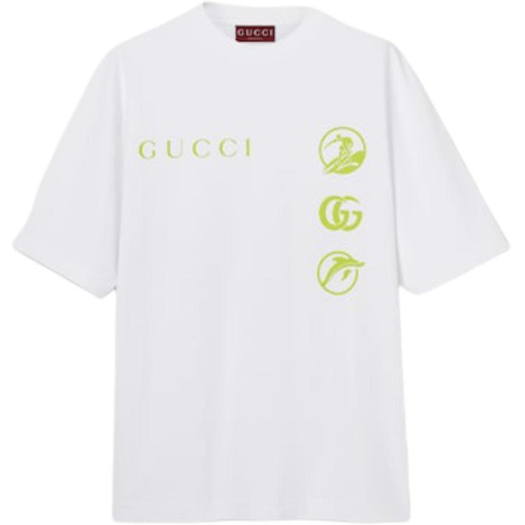 Gucci Printed Jersey T Shirt 798115-XJG76-9074