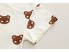 Kids' Summer Cartoon Casual Two-Piece Suspender Short Sleeves Suit