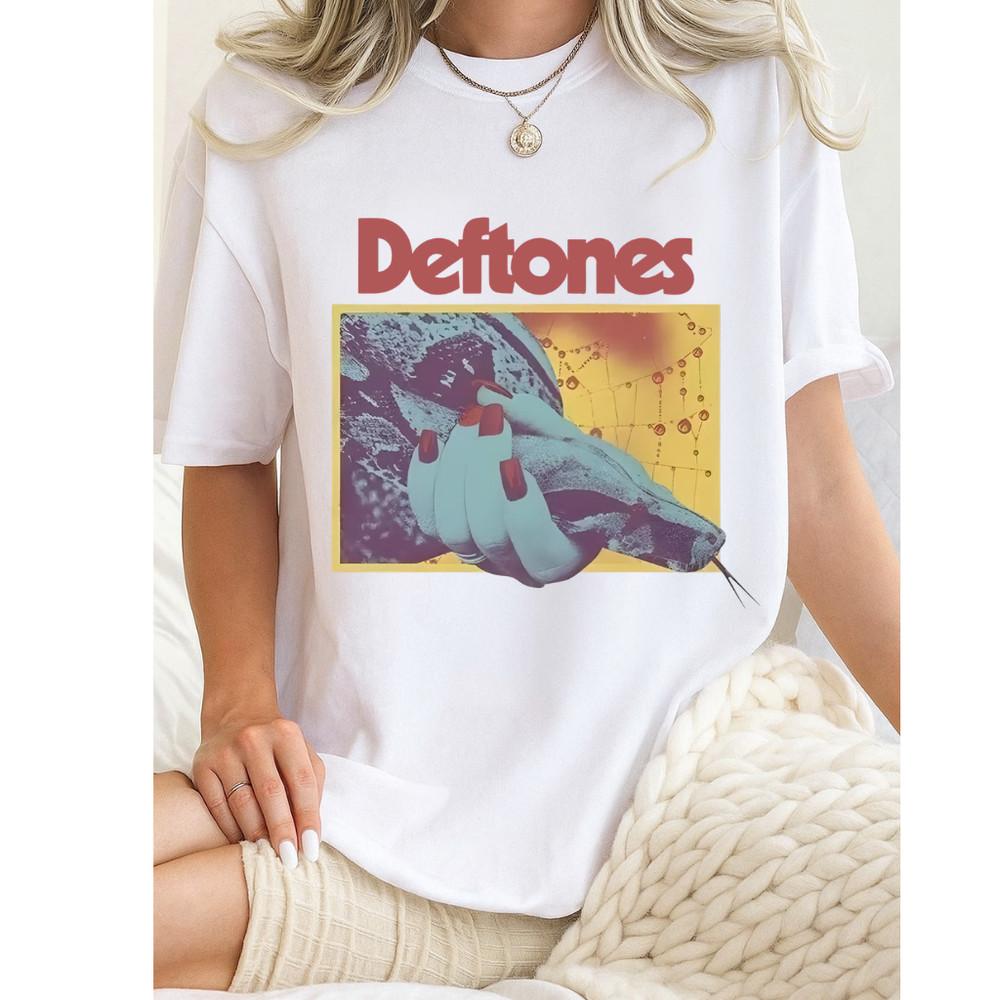 

Deftones 2025 Tour Cotton Unisex T-ShirtSize S–4XL Unisex T-Shirt XXL