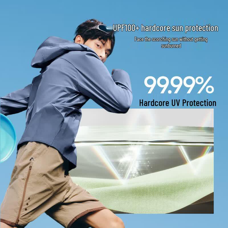 Beneath the Banana Men's Breathable Cooling Sun Protection Jacket AL106