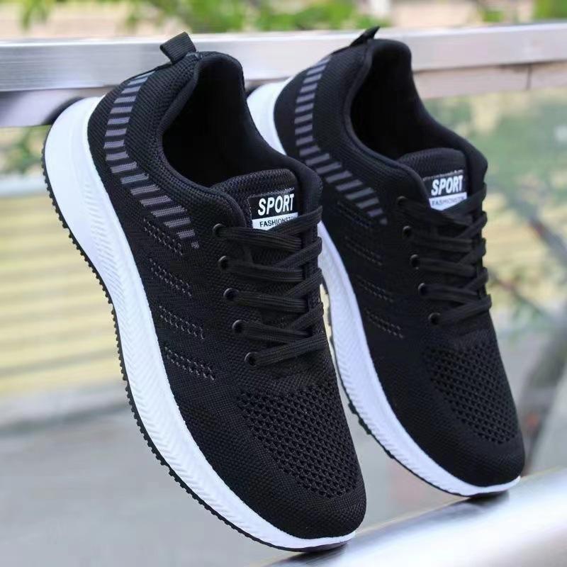 Spring and summer new men's shoes, walking sports shoes, lightweight soft-soled sports and leisure shoes, non-slip men's wear-resistant work shoes men