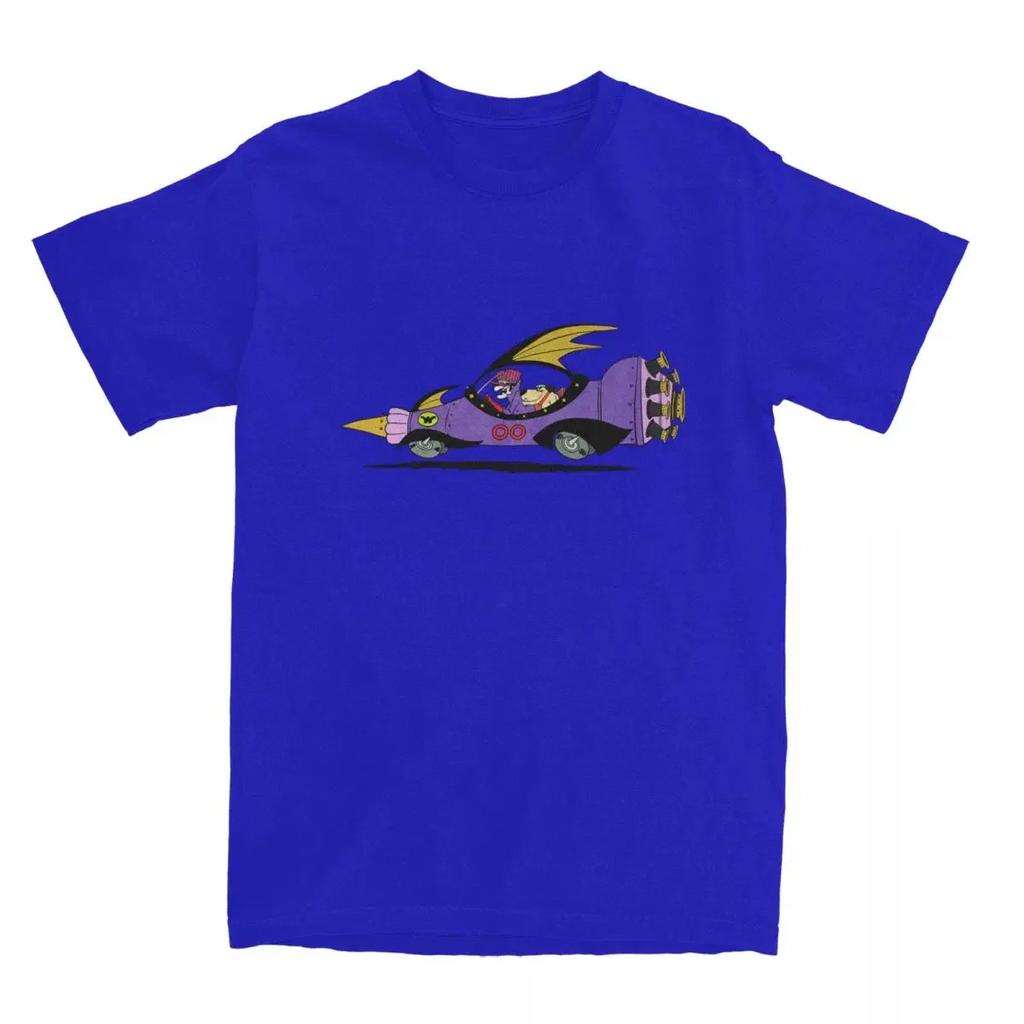 Wacky Races Dick Dastardly Machine for Unisex Unisex T Shirt Novelty Tee Shirt Round Collar TShirts Pure Cotton 4XL 5XL 6XL Tops