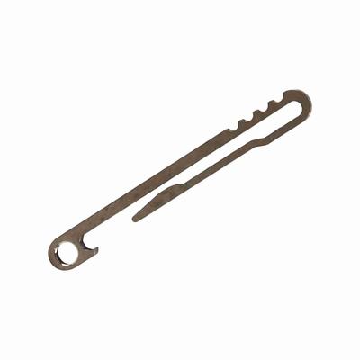 Outdoor Equipment Titanium Alloy EDC Key Ring Belt Clip Quick Draw Keychain