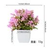 Floral Decor Artificial Bonsai Lively Plastic Beautiful