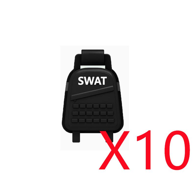 MOC Military Modern Weapon Accessories Building Blocks Character Backpacks Helmets Vests Armors Night Vision Devices Bricks Toy