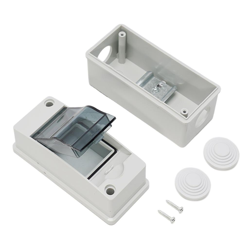 Household Lighting Distribution Box with Transparent Cover Junction Accessories