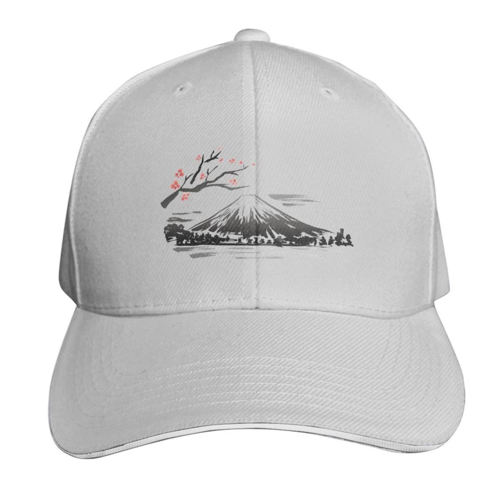 Fuji im Frühling Aquarell Baseballkappe Wanderhut Schutzhelm Sportkappe Kappe FeUnisex Unisexs