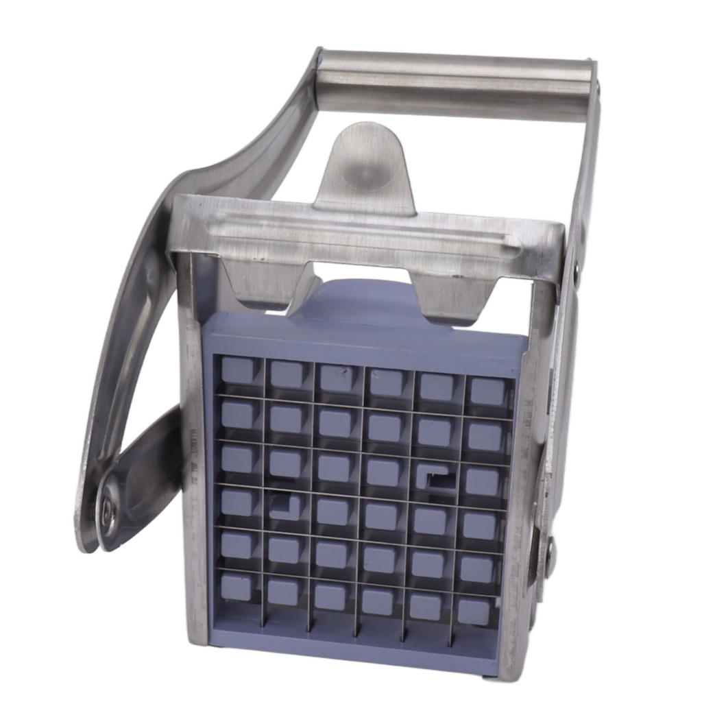 French Fry Cutter Stainless Steel Potato Cutter with Non Slip Suction Base for Vegetables Cucumbers