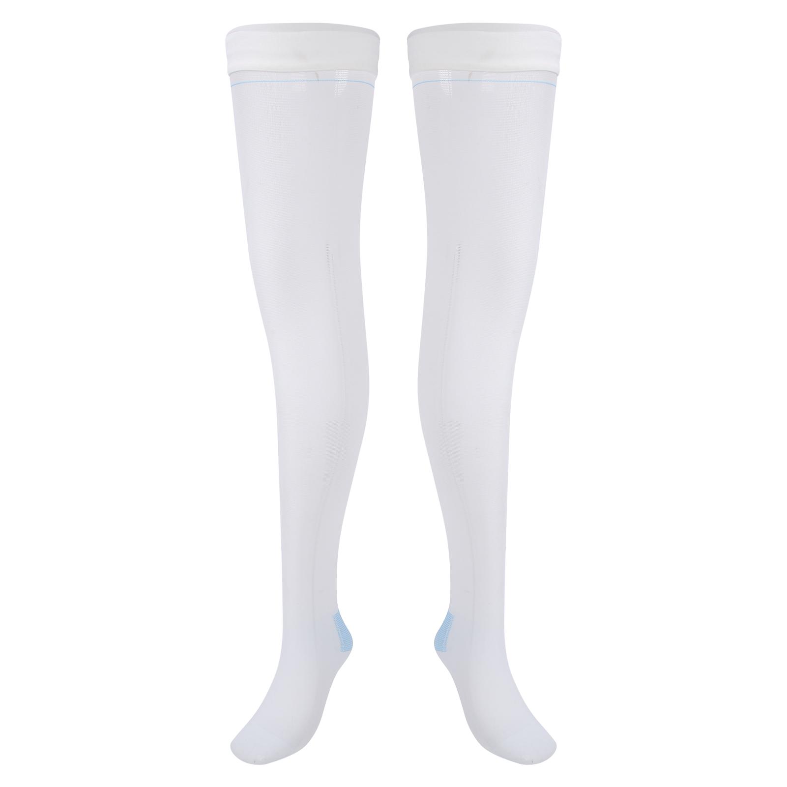 

Компрессионные чулки до бедра Предотвращают варикозное расширение вен Усталость ног Отеки Облегчающие чулкиXL M(for 4-6.5kg)