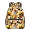 Rinder und Cowboys Rucksäcke für Jungen/Mädchen Kinder Beste Geschenke 2D Flache Cartoon Laptop-Taschen Schultasche für Teenager Outdoor Freizeit