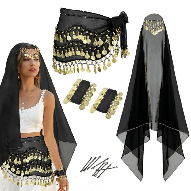 Belly Dance Stage Costume Lightweight Fabric Belly Dance Clothes For Comfort And Freedoms Of Movement