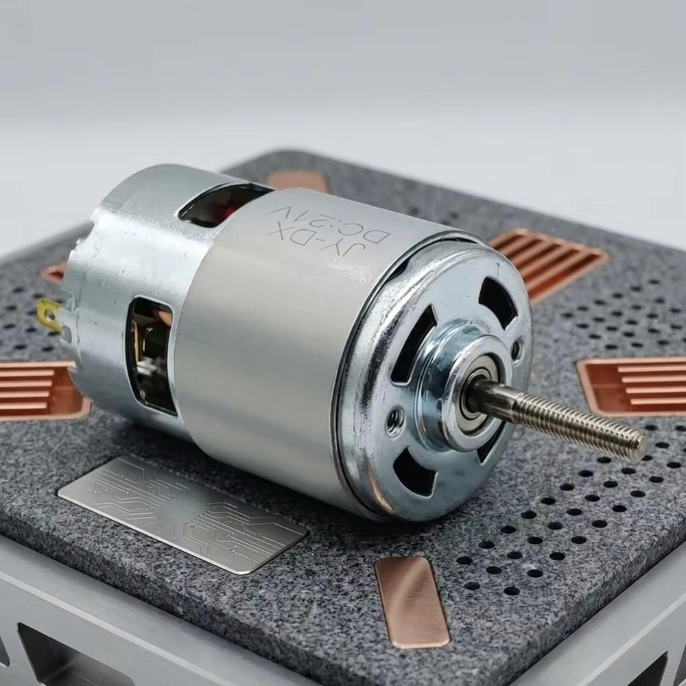Metal Shell DC Motor 755 Type Power Motor Efficient Grass Trimmer Motor Grass Trimmer Refit