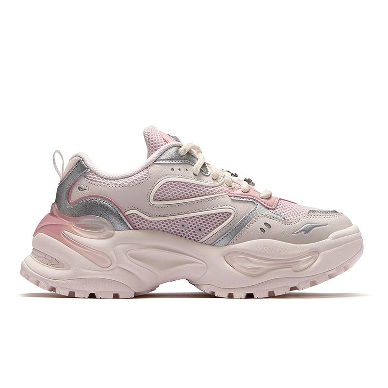 Fila Fusion Casual Fashion Low-Top Dad Shoes Women Sneaker Pink T12W521013FMP