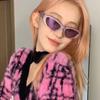 Star  Style Women Cat Eye Pink Sunglasses Fashion Colorful Mirror Goggles Men Punk Sports Sun Glasses Brand Designer
