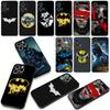 Funda de Teléfono para Apple iPhone 15 16 Plus 13 12 Pro Max X XR 6 + ProMax 16E Funda Murciélago DC Movie Murciélago Hombre Cubierta