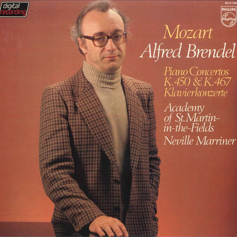 LP Record ALFRED BRENDEL - Mozart/Pianoconcertos K.450&k.467 K 6514148 PHILIPS 1982 Netherland Classical Used