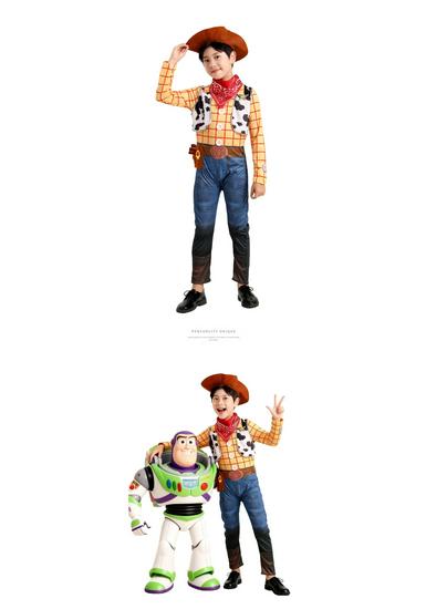 Kids' Toy Story Woody Cowboy Costume for Halloween
