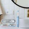 Reisvriendelijke elektrische tandenborstelhouder - Schokbestendig EVA met waterdichte PU-coating, Ruime opbergruimte voor borstels, opzetstukken en accessoires