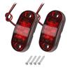 Side Clearance Marker Lamp 12V- 24V For Trailer Truck Caravan LED Side Marker Lamp Warning Lights 1 Pair Car Accessories