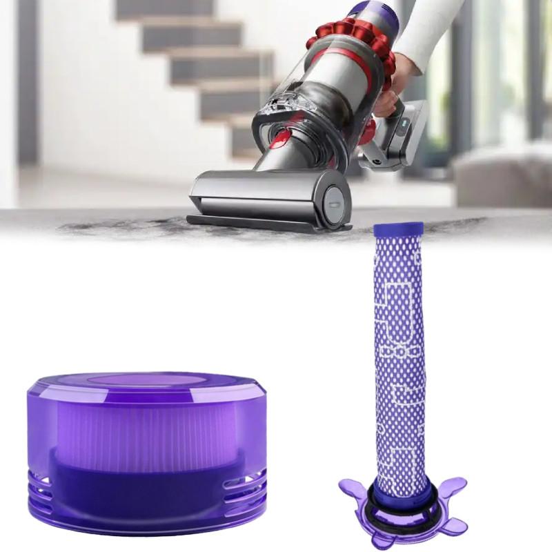 For Dyson V8 Focus Mattress Pre And Post Filter Replacement Kit For Home Cleaning