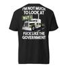 Lustiges LKW-Fahrer Regierungs-Witz Semi-Truck-Fahrer Grafik T-Shirt