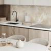 Self-adhesive Vinyl Panel with Print 100x50 cm Elegant Marble Structure