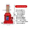 Heavy-Duty Hydraulic Vertical Jack, 20T-200T Capacity